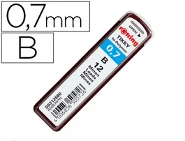 Rotring Minas de Grafito 0,7 mm B Estuche de 12 Minas