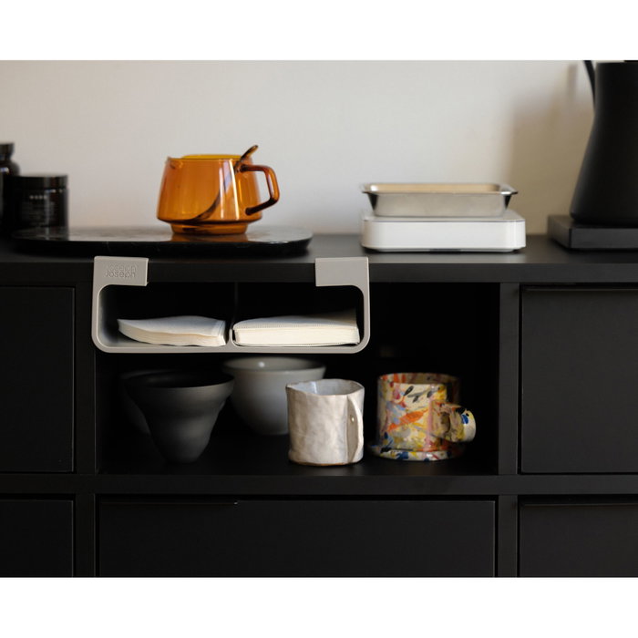 Joseph Joseph CupboardStore Organizador de papel de aluminio y bolsas Gris grey foil & bag organizer