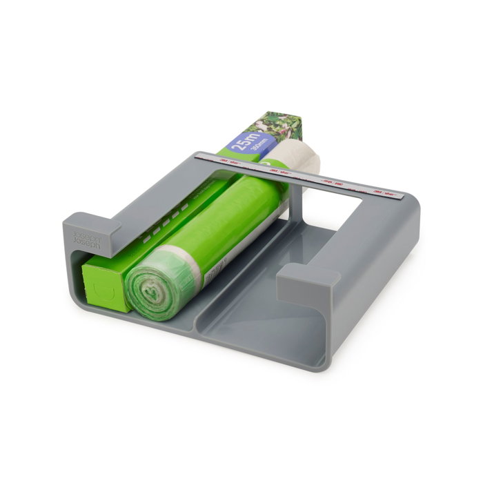 Joseph Joseph CupboardStore Organizador de papel de aluminio y bolsas Gris grey foil & bag organizer