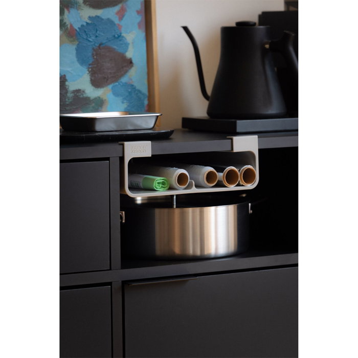 Joseph Joseph CupboardStore Organizador de papel de aluminio y bolsas Gris grey foil & bag organizer