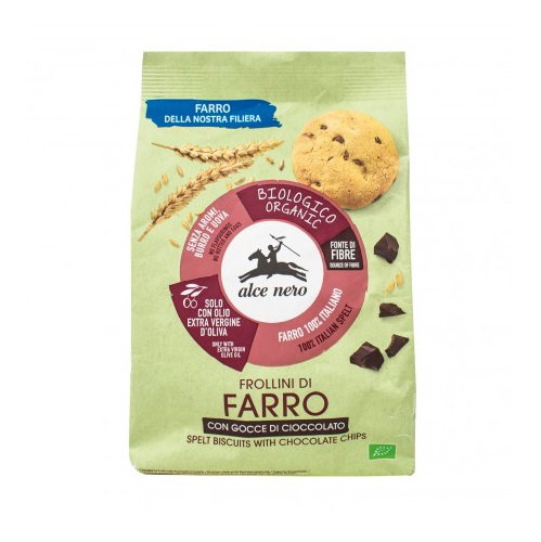 ALCE NERO Galletas Espelta Gotas Chocolate BIO ALCE NERO Galletas Espelta Gotas Chocolate BIO