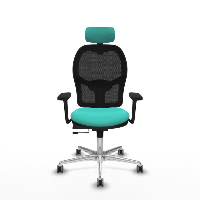 PIQUERAS Y CRESPO Silla de oficina Jorquera Turquesa y Negro PIQUERAS Y CRESPO Silla de oficina Jorquera Turquesa y Negro