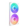 NZXT RF-U28HF-W1 Ventilador de Carcasa Blanco 280 mm RGB