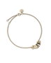 Rosefield Liquid Waved Charm Bracelet Gold - Dorado