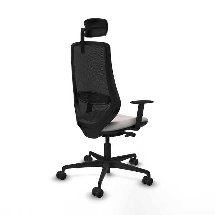 PIQUERAS Y CRESPO Silla de oficina Mardos con mecanismo Sincro/Traslack, Blanco y Negro PIQUERAS Y CRESPO Silla de oficina Mardos con mecanismo Sincro/Traslack, Blanco y Negro