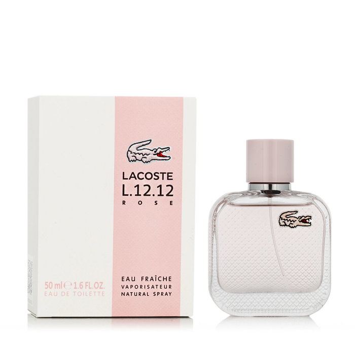 Lacoste L.12.12 Pour Elle Eau Fraiche Rose Eau de Toilette 50 ml Spray