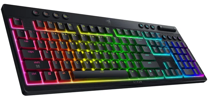 Razer BlackWidow V4 HyperSpeed Teclado Mecánico Low-Profile Green Switch Distribución US Razer BlackWidow V4 HyperSpeed Teclado Mecánico Low-Profile Green Switch Distribución US