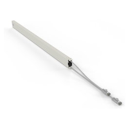 Patchbox Cone46stpsl, Cassette de Red Patchbox.one 46RU (2.5m), Cable Cat 6a U/FTP (STP) Blindado, PoE, Gris