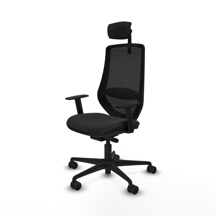 PIQUERAS Y CRESPO Silla de oficina Mardos con mecanismo Sincro/Traslack en Negro PIQUERAS Y CRESPO Silla de oficina Mardos con mecanismo Sincro/Traslack en Negro