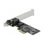 DeLOCK Tarjeta de Red PCI Express x1 2.5 Gigabit LAN 1x RJ45 RTL8125B para PC, 10/100/1000/2500 Mbps, Interna, Windows 10/8.1