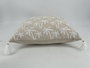 DKD Home Decor Cojin Boho 2c25 Natural Blanco Algodon 45 x 45 cm (2 Unidades)