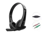 Conceptronic Auriculares POLONA06B3T con Conector Jack 3.5 mm y Cable de 1.8 Metros - Color Negro