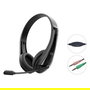 Conceptronic Auriculares POLONA06B3T con Conector Jack 3.5 mm y Cable de 1.8 Metros - Color Negro