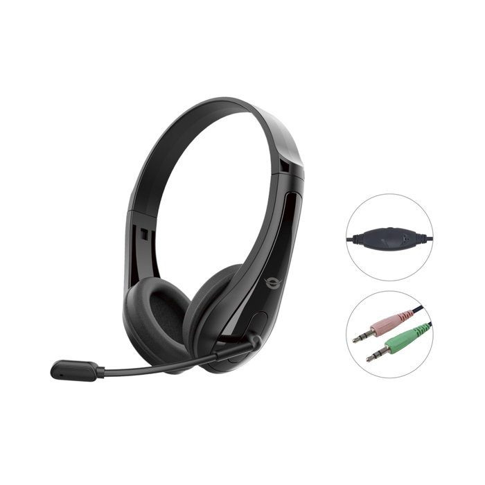 Conceptronic POLONA06B3T Stereo-Headset Negro