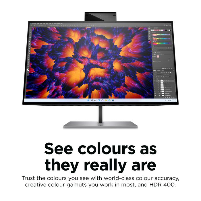 HP Z24m G3 Monitor QHD 23.8 Pulgadas / 60.5 cm con Webcam Conferencia, Altavoces, USB-C 100W, Color Preciso, HDR400, 90Hz, Marco Sin Bordes HP Z24m G3 Monitor QHD 23.8 Pulgadas / 60.5 cm con Webcam Conferencia, Altavoces, USB-C 100W, Color Preciso, HDR400, 90Hz, Marco Sin Bordes