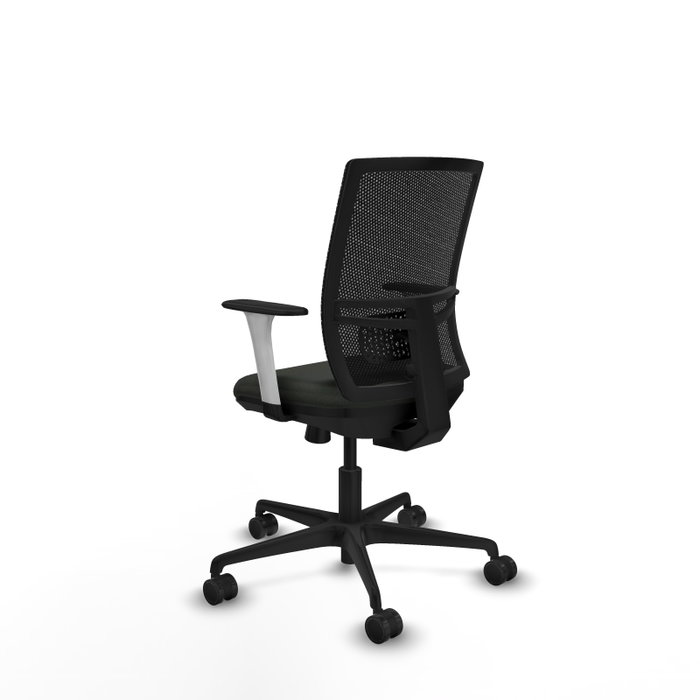 PIQUERAS Y CRESPO Silla de oficina Yunquera con mecanismo Sincro/Traslack, Negro PIQUERAS Y CRESPO Silla de oficina Yunquera con mecanismo Sincro/Traslack, Negro