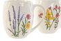 DKD Home Decor Mug Shabby Flower 24 Porcelana Multicolor 6 Unidades 8.6 x 10 x 12.4 cm