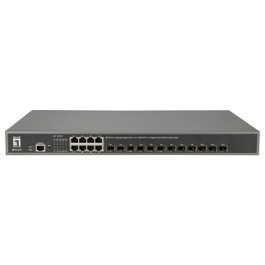 Level One GTL-2091 Switch Gestionado L3 con 8x RJ45 y 12x SFP+ 10G
