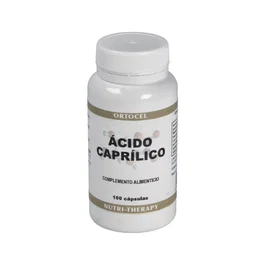 ORTOCEL NUTRI-THERAPY Ácido Caprílico 600Mg 100 Cápsulas