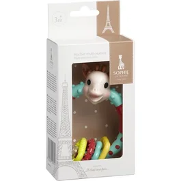 Sophie La Girafe - Sonajero Multitexturizado con Cuentas Sonoras y Formas para Manipular