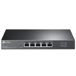 TP-Link TL-SG105-M2 Switch de Red 5 Puertos 2.5G Gigabit, Escritorio, Plug & Play, Sin Ventilador, Carcasa Metal, QoS, para NAS, Juegos, WiFi 6