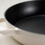 Tramontina Sartén con tapa de hierro fundido esmaltado, latte, 30 cm