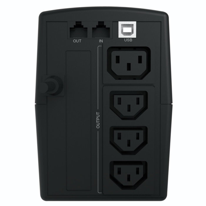 Conceptronic ZEUS01E 650VA/360W con 4 salidas IEC y regulación AVR
