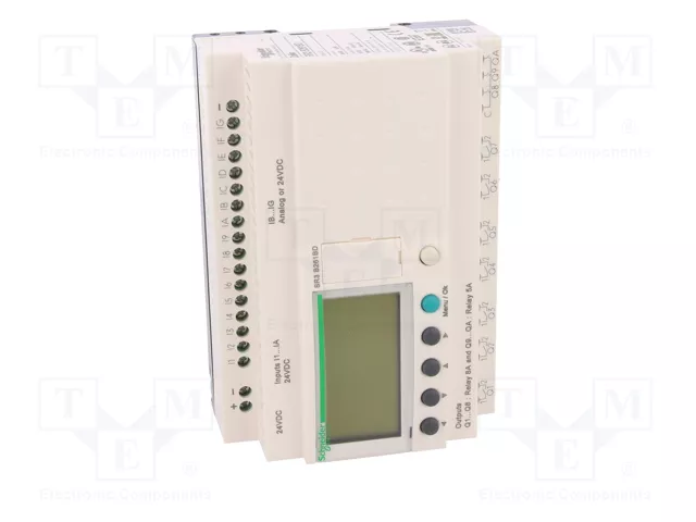 SCHNEIDER ELECTRIC Zelio Logic SR3B261BD Relé Programable 24V DC SCHNEIDER ELECTRIC Zelio Logic SR3B261BD Relé Programable 24V DC
