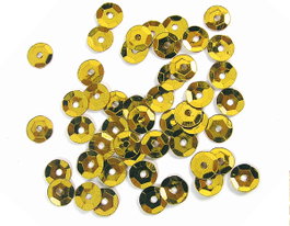 Innspiro Lentejuelas Plateada Amarillo Oro 7mm 500g