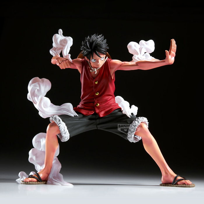Banpresto One Piece - Figura de Colección Maximatic Plus Monkey D. Luffy, PVC, Altura 28-30 cm Banpresto One Piece - Figura de Colección Maximatic Plus Monkey D. Luffy, PVC, Altura 28-30 cm