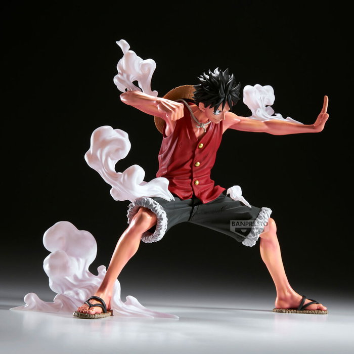 Banpresto One Piece - Figura de Colección Maximatic Plus Monkey D. Luffy, PVC, Altura 28-30 cm Banpresto One Piece - Figura de Colección Maximatic Plus Monkey D. Luffy, PVC, Altura 28-30 cm