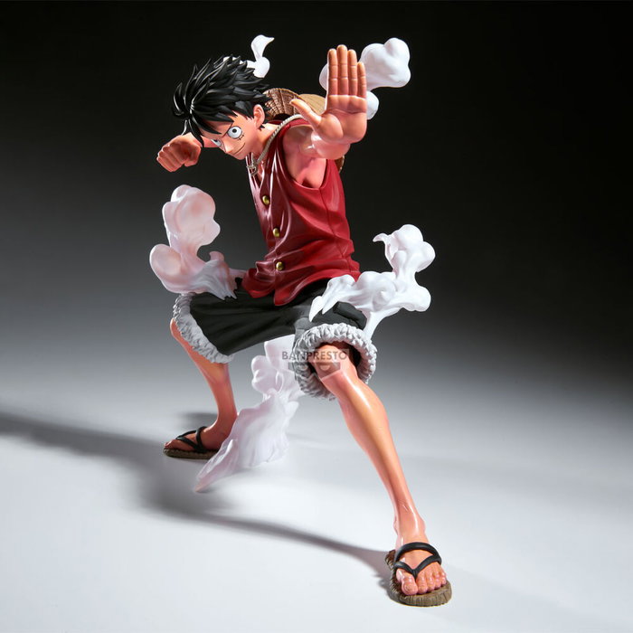 Banpresto One Piece - Figura de Colección Maximatic Plus Monkey D. Luffy, PVC, Altura 28-30 cm Banpresto One Piece - Figura de Colección Maximatic Plus Monkey D. Luffy, PVC, Altura 28-30 cm