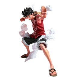 Banpresto One Piece - Figura de Colección Maximatic Plus Monkey D. Luffy, PVC, Altura 28-30 cm