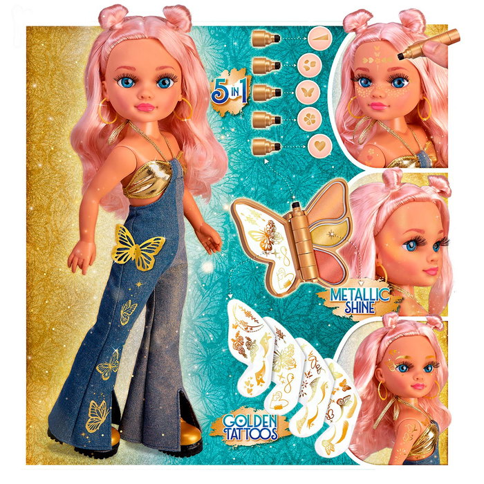 Famosa Muñeca Nancy Gold Makeup 42 cm