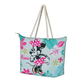 Soleil Bolsa de playa Minnie Mouse Tropic 52x17x37 cm Poliéster Verde