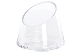 DKD Home Decor Portavelas de Cristal Transparente 11,5x11,5x11 cm