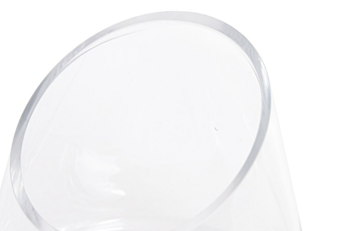 DKD Home Decor Portavelas de Cristal Transparente 11,5x11,5x11 cm