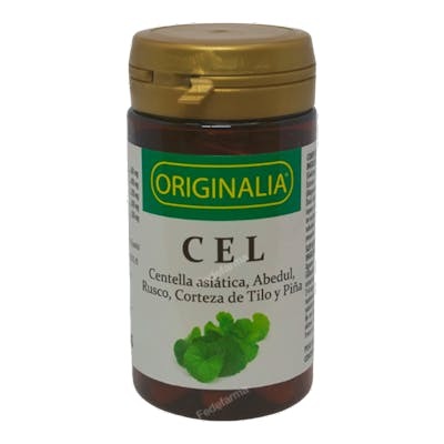 INTEGRALIA Cel Originalia 60 Cápsulas - Fórmula a base de extractos de plantas para control de peso y efecto diurético, con Centella asiática y Abedul INTEGRALIA Cel Originalia 60 Cápsulas - Fórmula a base de extractos de plantas para control de peso y efecto diurético, con Centella asiática y Abedul