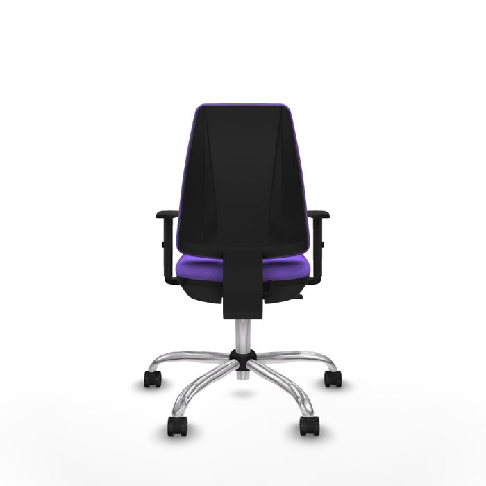 PIQUERAS Y CRESPO Silla de oficina Elche Lila con Brazos 1D PIQUERAS Y CRESPO Silla de oficina Elche Lila con Brazos 1D