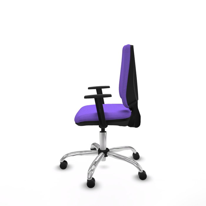 PIQUERAS Y CRESPO Silla de oficina Elche Lila con Brazos 1D PIQUERAS Y CRESPO Silla de oficina Elche Lila con Brazos 1D