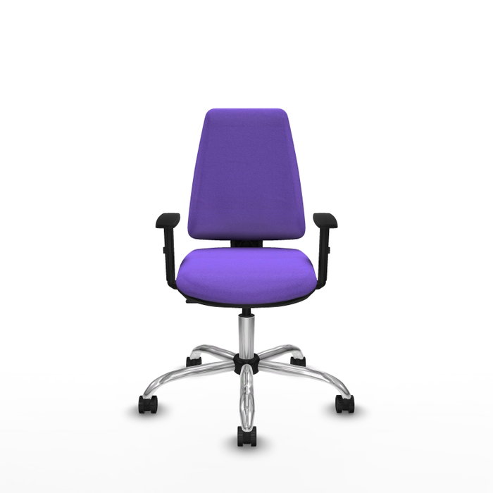 PIQUERAS Y CRESPO Silla de oficina Elche Lila con Brazos 1D PIQUERAS Y CRESPO Silla de oficina Elche Lila con Brazos 1D