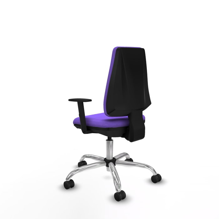 PIQUERAS Y CRESPO Silla de oficina Elche Lila con Brazos 1D PIQUERAS Y CRESPO Silla de oficina Elche Lila con Brazos 1D