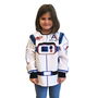 DEQUBE Disfraz De Astronauta Unisex Unitalla 3-7 Años Alta Calidad Juego Simbólico Creatividad Imaginación Fácil Poner Velcro