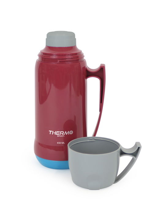 Thermosport Termo de Plástico con Taza 0.65 L (12 Unidades) Thermosport Termo de Plástico con Taza 0.65 L (12 Unidades)