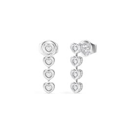 Pendientes Mujer Guess JUBE05473JWRHT-U Plateado