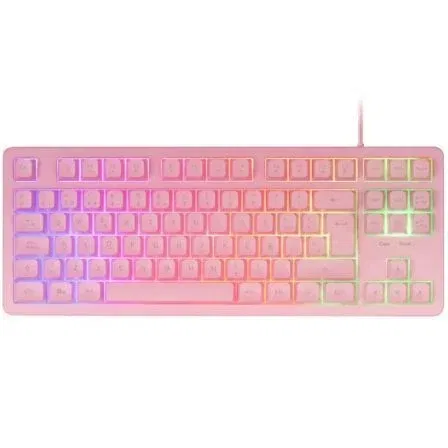 Mars gaming Pack Gaming MCP-RGB3 4 En 1: Teclado TKL H-Mech RED, Ratón RGB Flow 3200 DPI, Auriculares FRGB Rainbow y Alfombrilla XXL Antideslizante