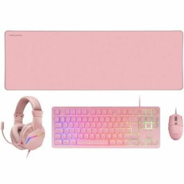 Mars Gaming MCP-RGB3 Pack Gaming 4 en 1 Rosa
