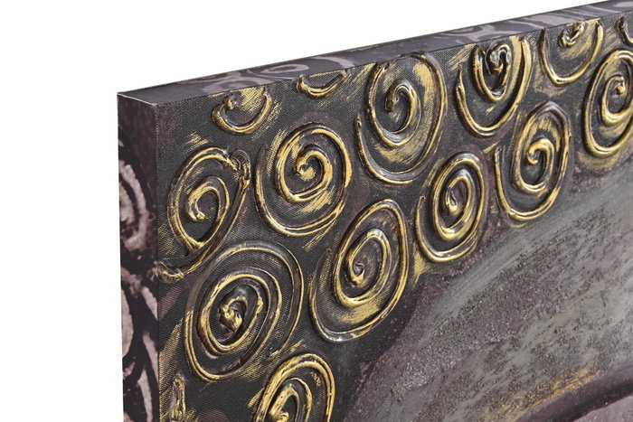 DKD Home Decor Cuadro Lienzo MDF Buda Surtido de 2 Unidades (80x3x120 cm)