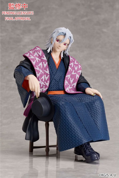 Demon Slayer: Kimetsu no Yaiba Estatua Tengen Uzui 17 cm Demon Slayer: Kimetsu no Yaiba Estatua Tengen Uzui 17 cm