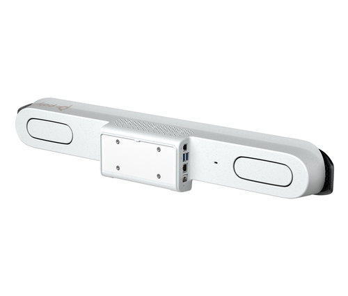 HP Poly Poly Studio X52 - Barra de Video Multifunción para Videoconferencia, 4K UHD, Zoom Digital 5x, 20 MP, Bluetooth 5.0, Wi-Fi, Android, Negro - 8D8K2AA